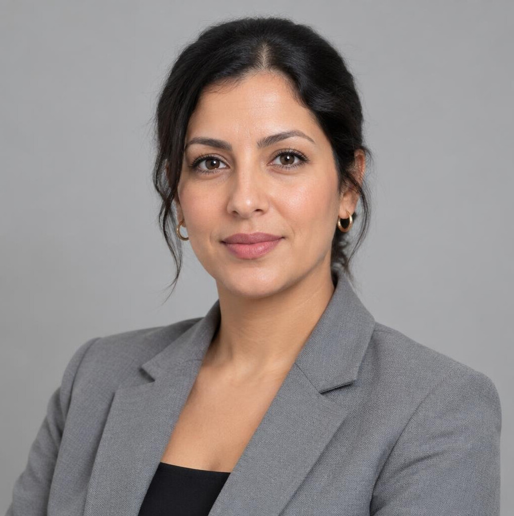 Portrait of a businesswoman in a blazer